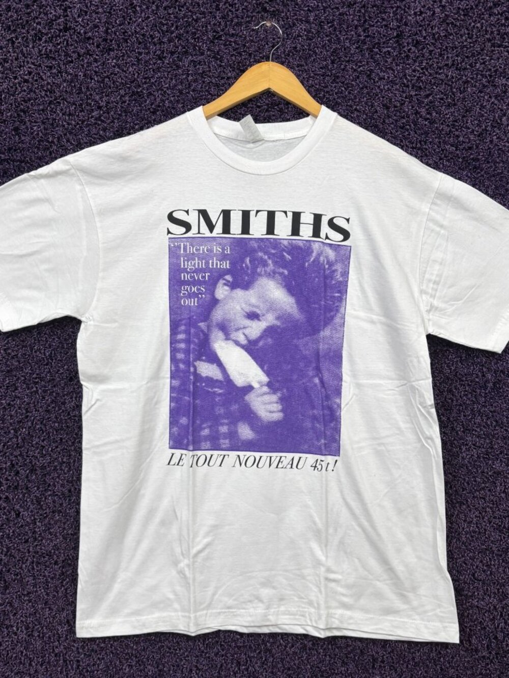 The Smiths Lollipop Boy Rock Show Poster New Wave T-Shirt XL